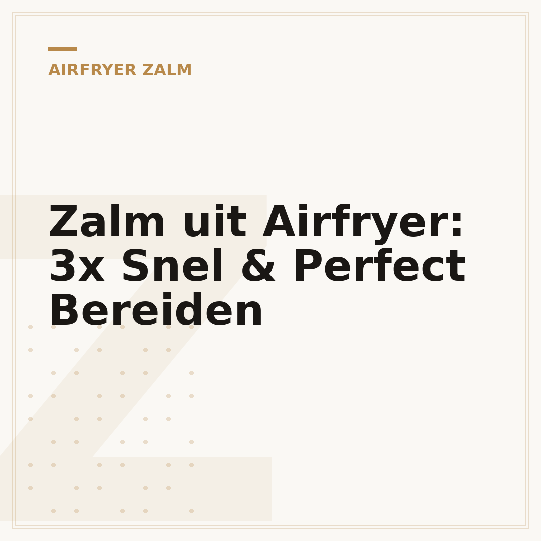 Zalm uit Airfryer: 3x Snel & Perfect Bereiden