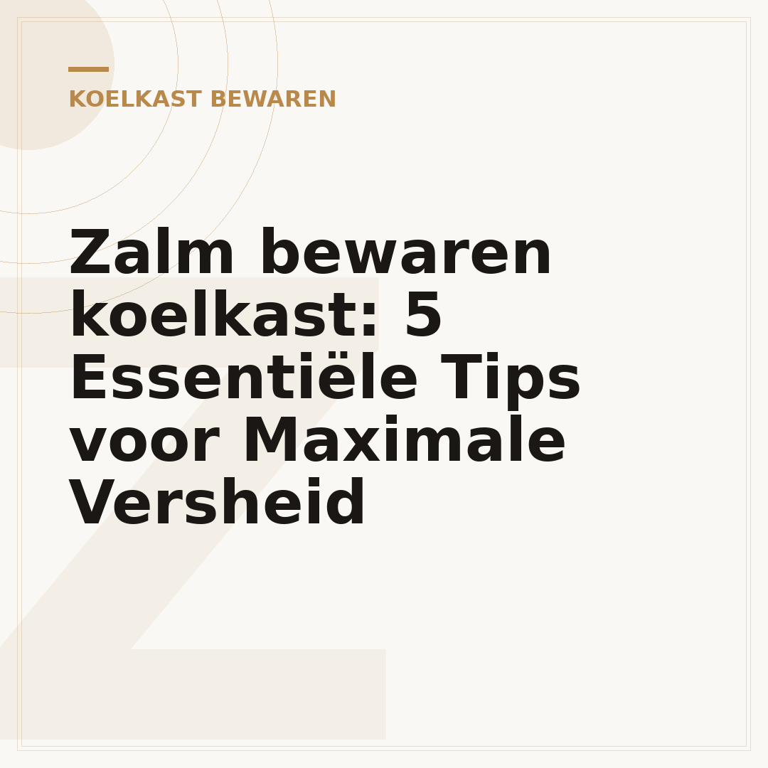 Zalm bewaren koelkast: 5 Essentiële Tips voor Maximale Versheid