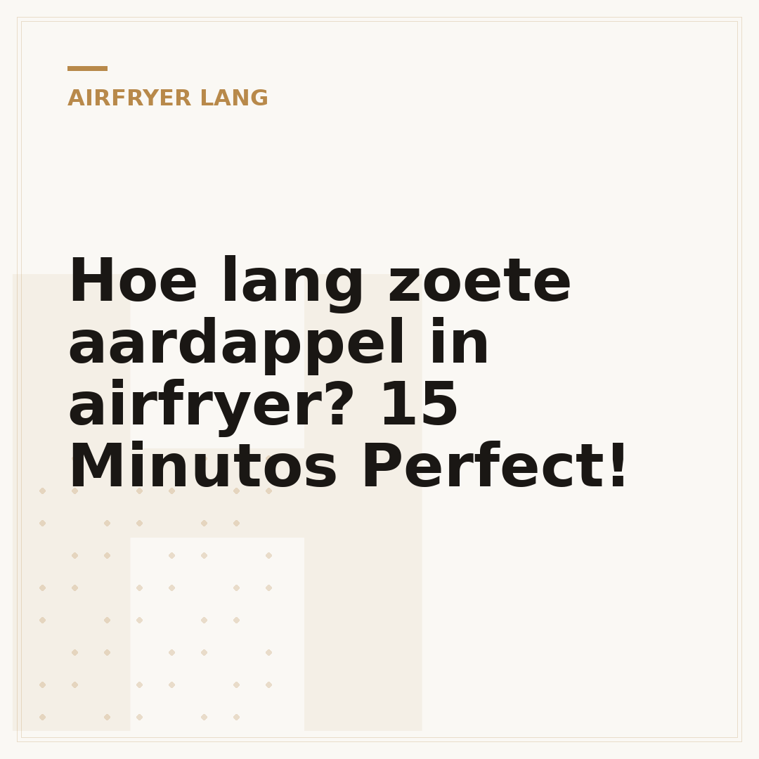 Hoe lang zoete aardappel in airfryer? 15 Minutos Perfect!